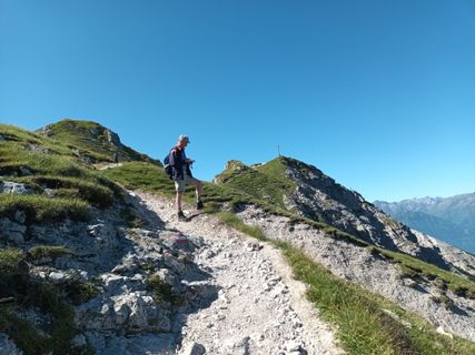 Fotografia z Gabriele Cucchi na trase