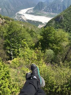Foto von Fabio Infanti entlang der Tour