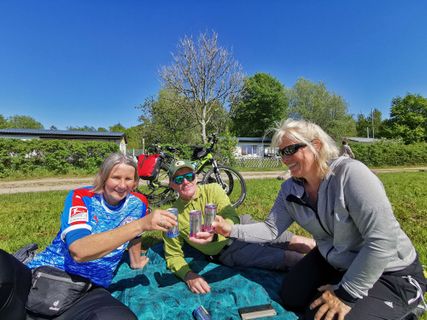 Foto von Bernd Schmitt entlang der Tour