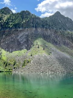 Photo de Toni Lerda le long du parcours