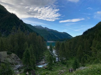 Foto von Mauro Stefanoni entlang der Tour