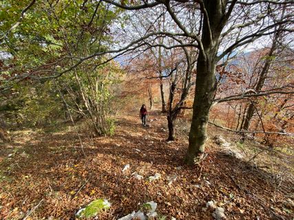 Fotografia z Fabio Infanti na trase