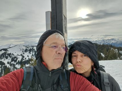Foto de Harald a lo largo del recorrido