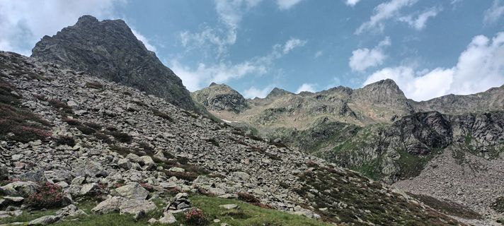 Foto von Gabriele Cucchi entlang der Tour