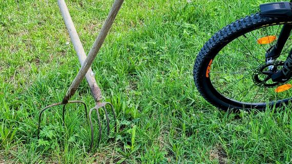 Fotografia z Bike Rider na trase