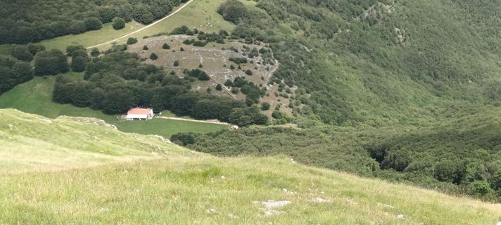 Foto von Gabriele Cucchi entlang der Tour