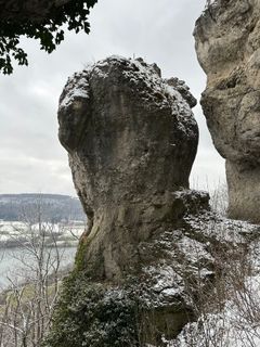 Foto de Norbert Herbig a lo largo del recorrido