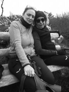 Foto von Ugo Rocca entlang der Tour