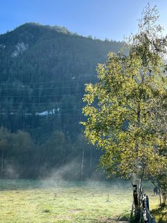 Foto de Nicole Hundertmark a lo largo del recorrido