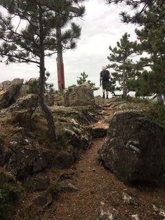 Foto von Robert Kremlicka entlang der Tour