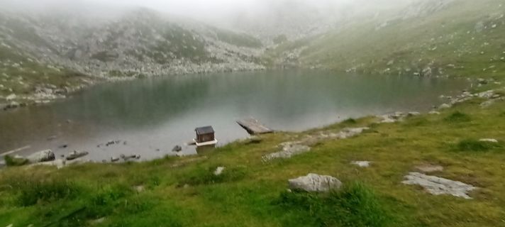 Zdjęcie z Gabriele Cucchi wzdłuż trasy