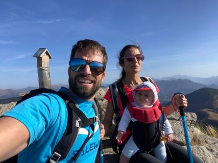 Foto von Fabio Infanti entlang der Tour