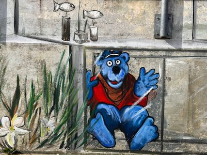 Foto de Norbert Herbig a lo largo del recorrido