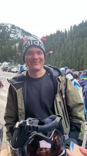 Foto von Pepi entlang der Tour