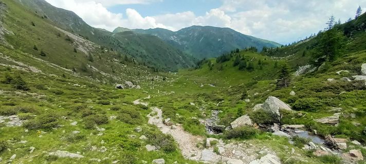 Foto von Gabriele Cucchi entlang der Tour