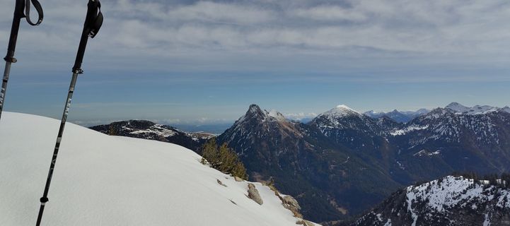 Foto von Harald entlang der Tour