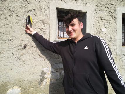 Foto von Ugo Rocca entlang der Tour