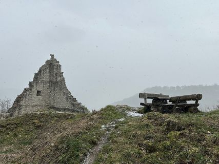 Foto de Norbert Herbig a lo largo del recorrido