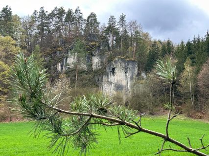 Photo de Norbert Herbig le long du parcours