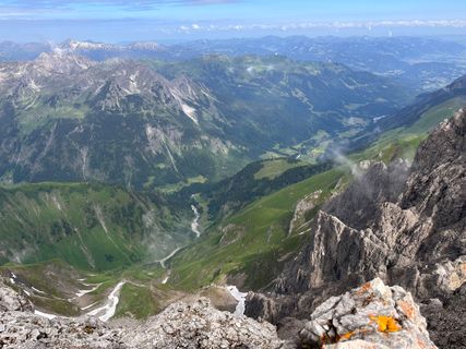 Photo de Norbert Herbig le long du parcours