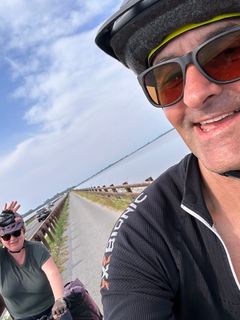 Foto de jml a lo largo del recorrido