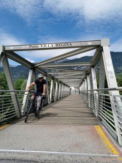 Foto von Hari Schrittwieser entlang der Tour