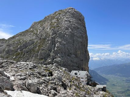 Photo de Norbert Herbig le long du parcours