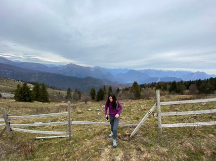 Fotografia z Fabio Infanti na trase