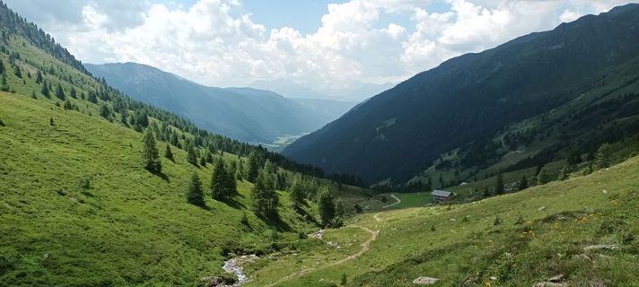 Foto von Gabriele Cucchi entlang der Tour