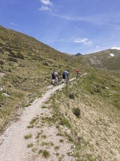 Foto de Tom Steinbacher a lo largo del recorrido