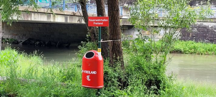 Foto von Nicky entlang der Tour