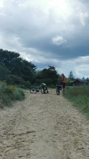Foto von Bernd Schmitt entlang der Tour