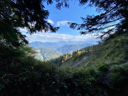 Foto de Stefan Sunkler a lo largo del recorrido