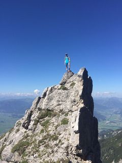 Foto von Monika Deisenberger entlang der Tour