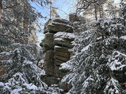 Foto von Norbert Herbig entlang der Tour