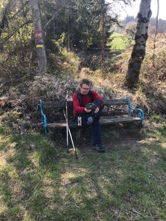 Foto von Kellner Heidi entlang der Tour