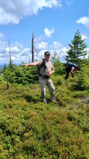Photo de Petr Bulíček le long du parcours