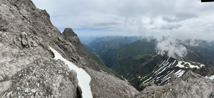 Photo de Norbert Herbig le long du parcours