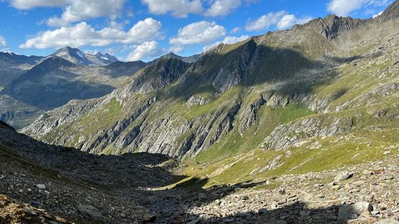 Photo de Katja Hechler le long du parcours