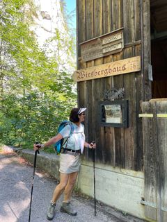 Photo de Michael Bauer le long du parcours