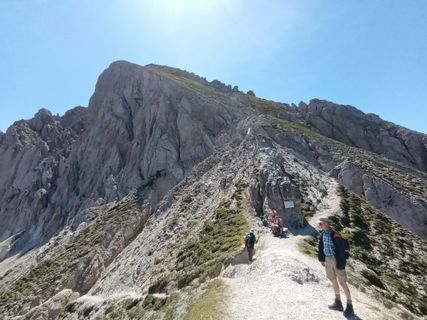 Fotografia z Gabriele Cucchi na trase