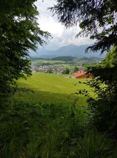 Photo de Korbinian Astner le long du parcours