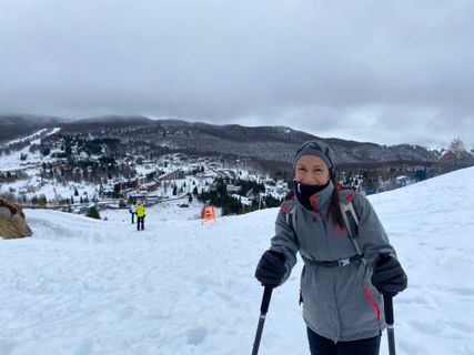 Fotografia z Fabio Infanti na trase