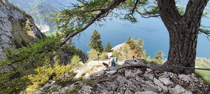 Fotografie z Peter Woerther na trase