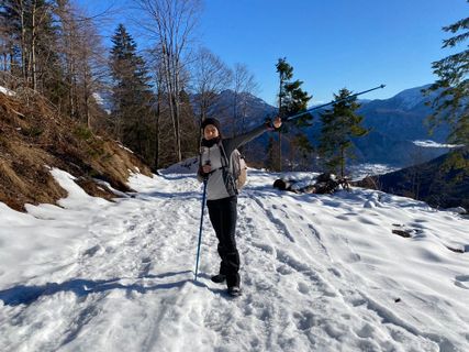 Foto von Fabio Infanti entlang der Tour