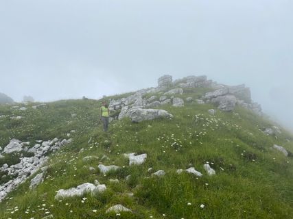 Foto von Fabio Infanti entlang der Tour