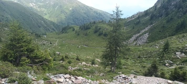 Foto von Gabriele Cucchi entlang der Tour