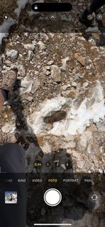 Photo de Rolf Mattes le long du parcours