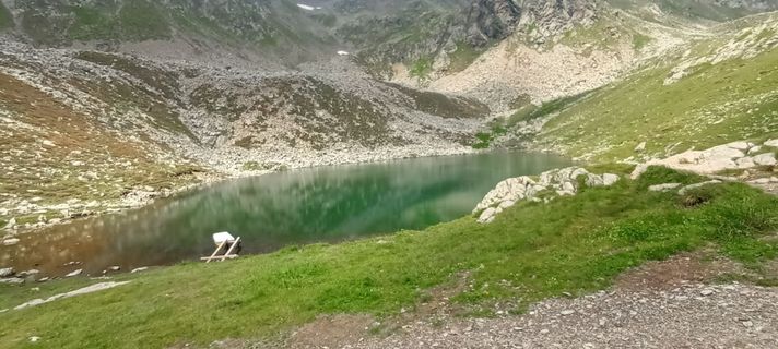 Foto von Gabriele Cucchi entlang der Tour