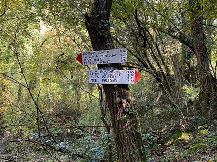 Foto von Fabio Infanti entlang der Tour